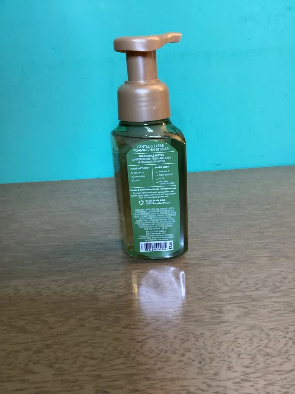 Mahogany Balsam White Barn Foaming Hand Soap New